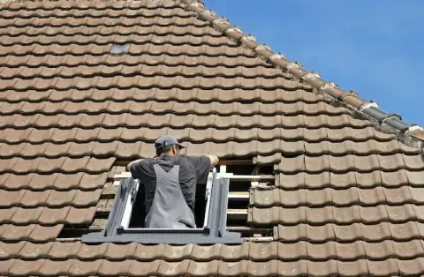 Pose de velux - Trébry